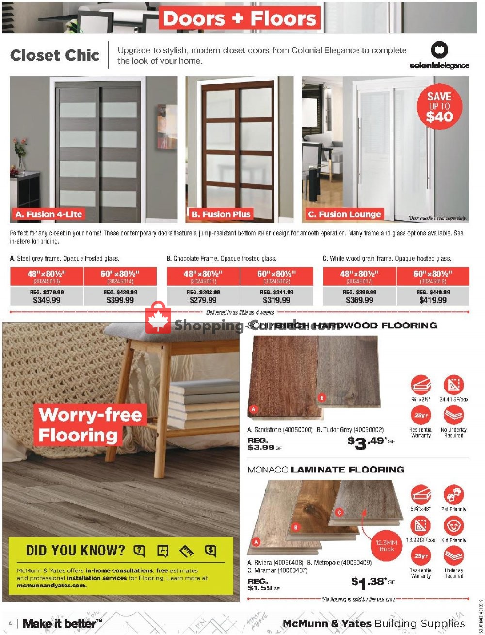 McMunn & Yates flyer from Thursday March 14, 2019 to Sunday March 31, 2019 - page 4