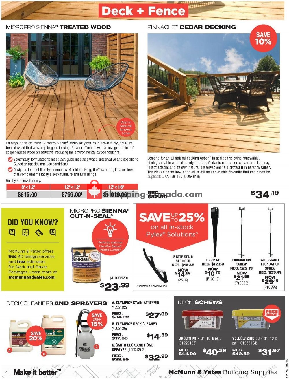 McMunn & Yates flyer from Thursday March 14, 2019 to Sunday March 31, 2019 - page 2