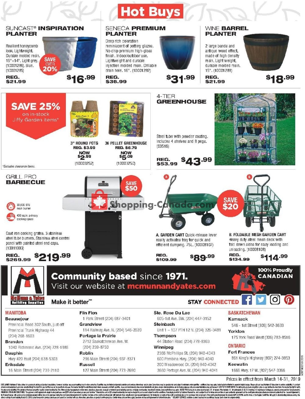McMunn & Yates flyer from Thursday March 14, 2019 to Sunday March 31, 2019 - page 8