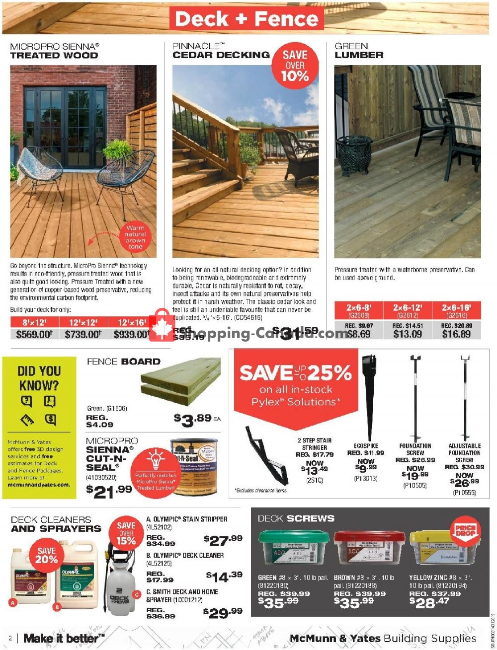 McMunn & Yates flyer from Thursday March 14, 2019 to Sunday March 31, 2019 - page 2