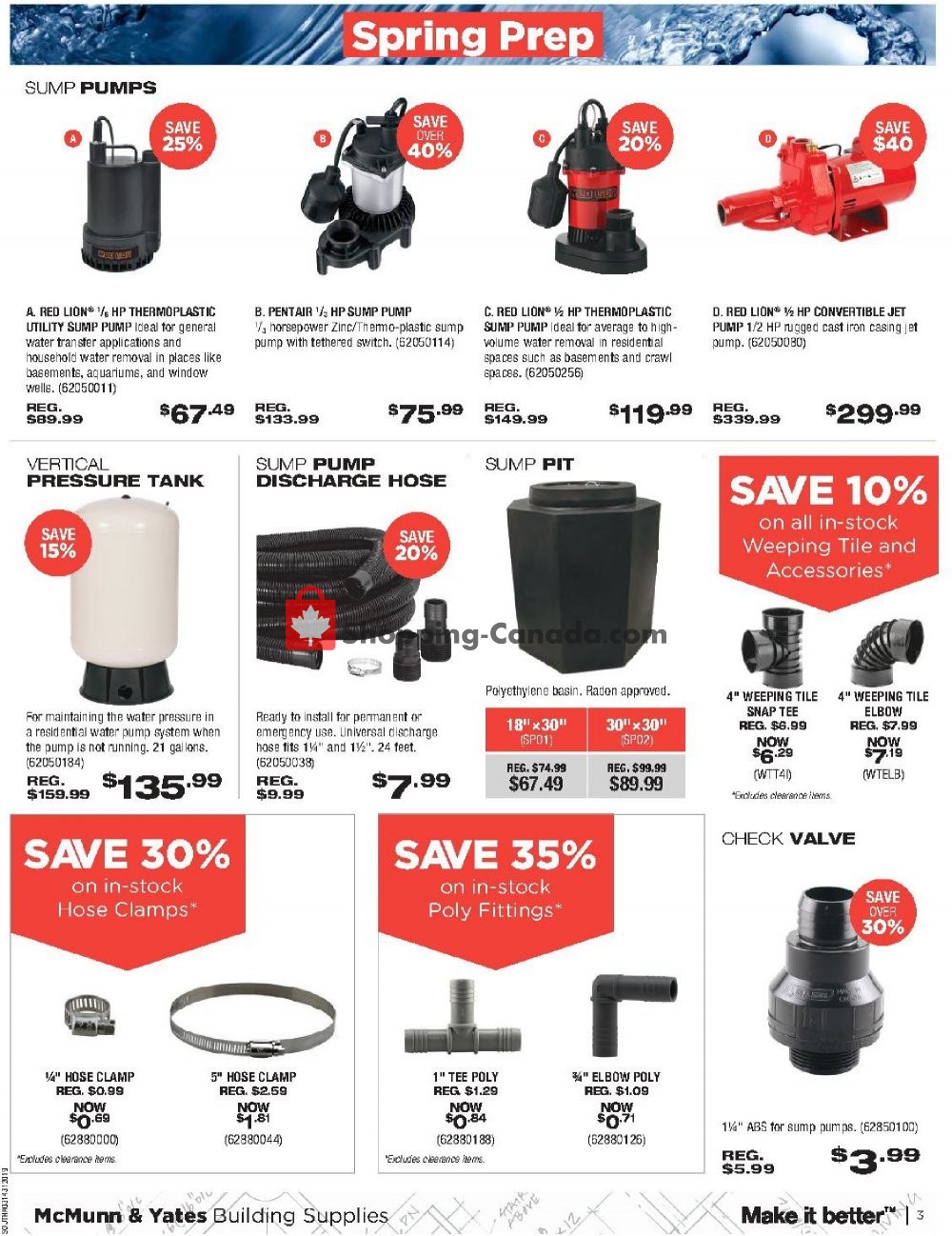 McMunn & Yates flyer from Thursday March 14, 2019 to Sunday March 31, 2019 - page 3