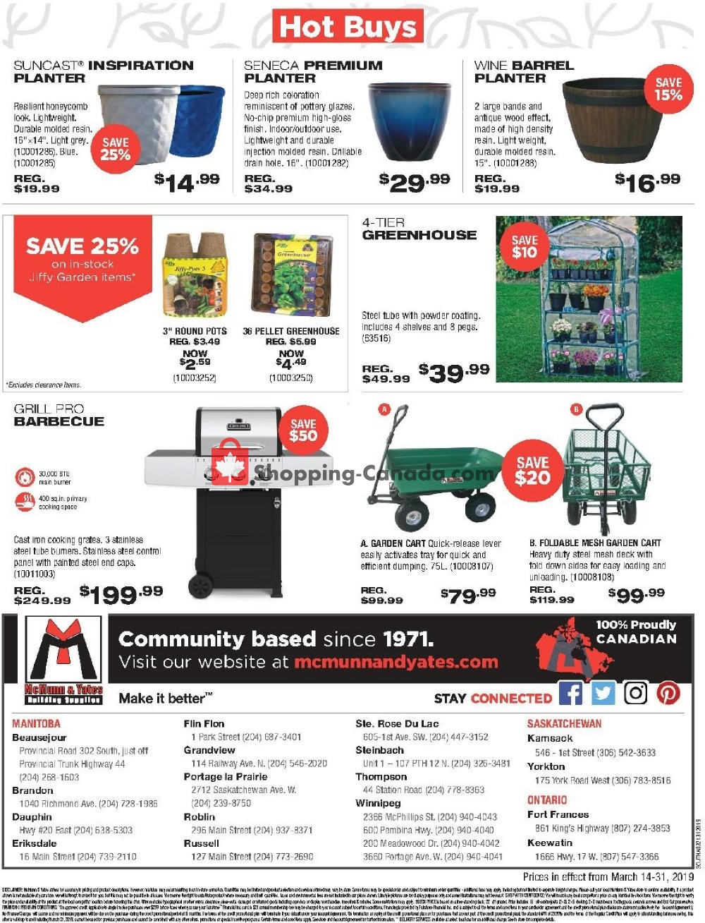 McMunn & Yates flyer from Thursday March 14, 2019 to Sunday March 31, 2019 - page 8