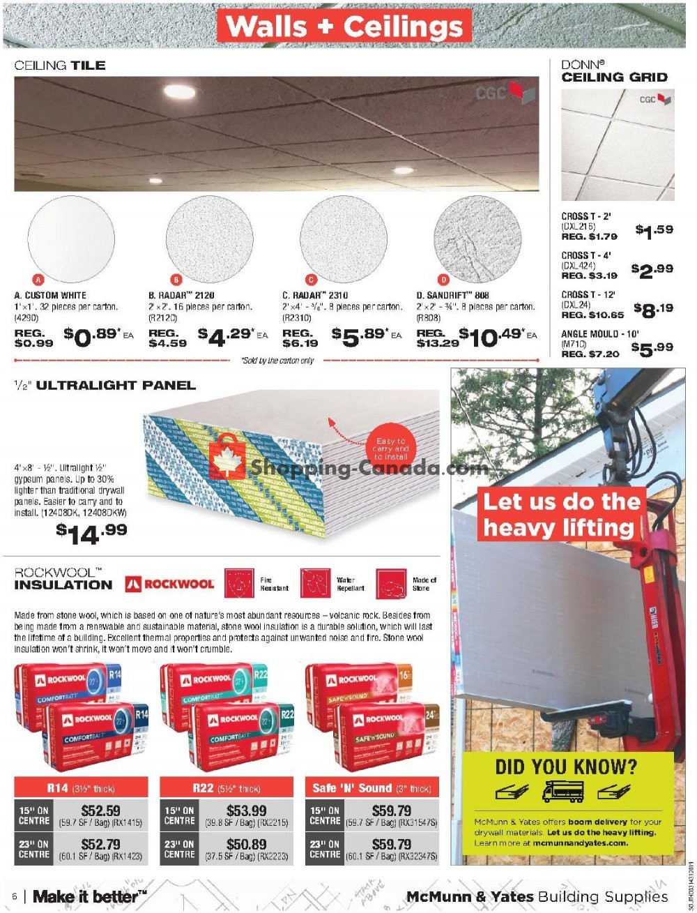 McMunn & Yates flyer from Thursday March 14, 2019 to Sunday March 31, 2019 - page 6