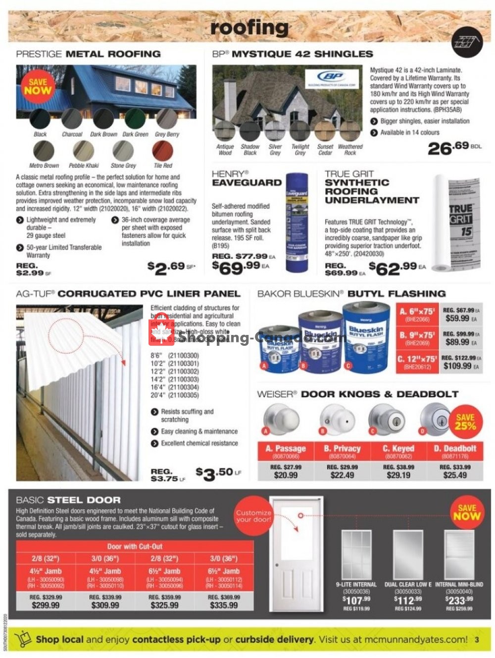 McMunn & Yates flyer from Thursday July 30, 2020 to Wednesday August 12, 2020 - page 3