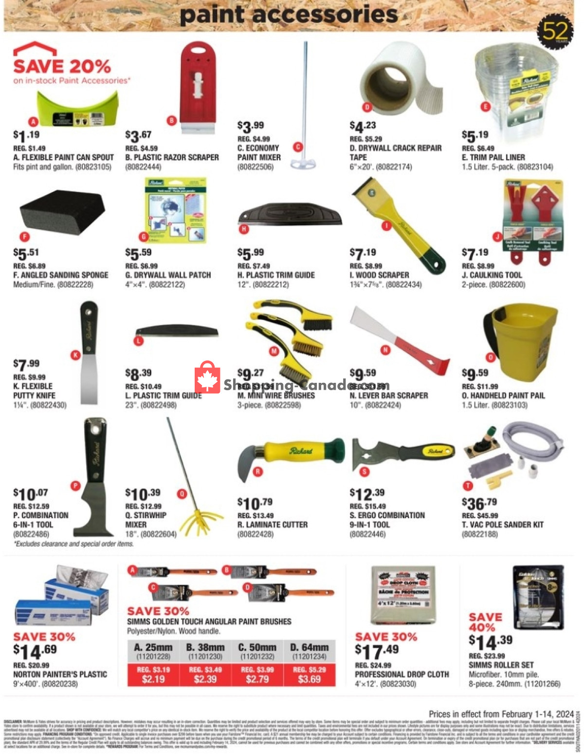 McMunn & Yates flyer from Thursday February 1, 2024 to Wednesday February 14, 2024 - page 4