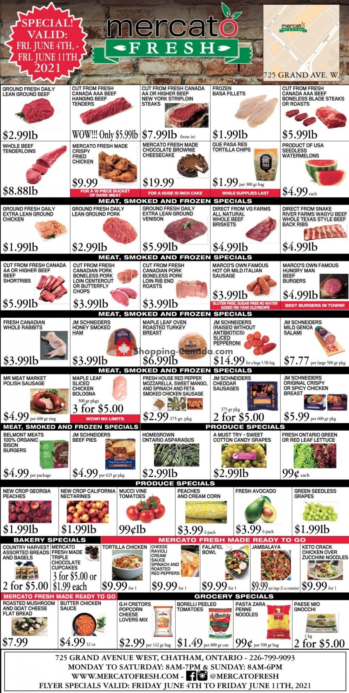 Mercato Fresh flyer from Friday June 4, 2021 to Friday June 11, 2021 - page 1