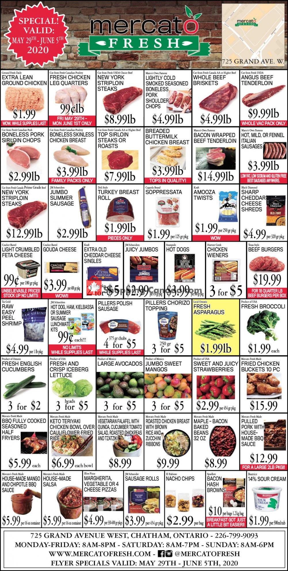 Mercato Fresh flyer from Friday May 29, 2020 to Friday June 5, 2020 - page 1