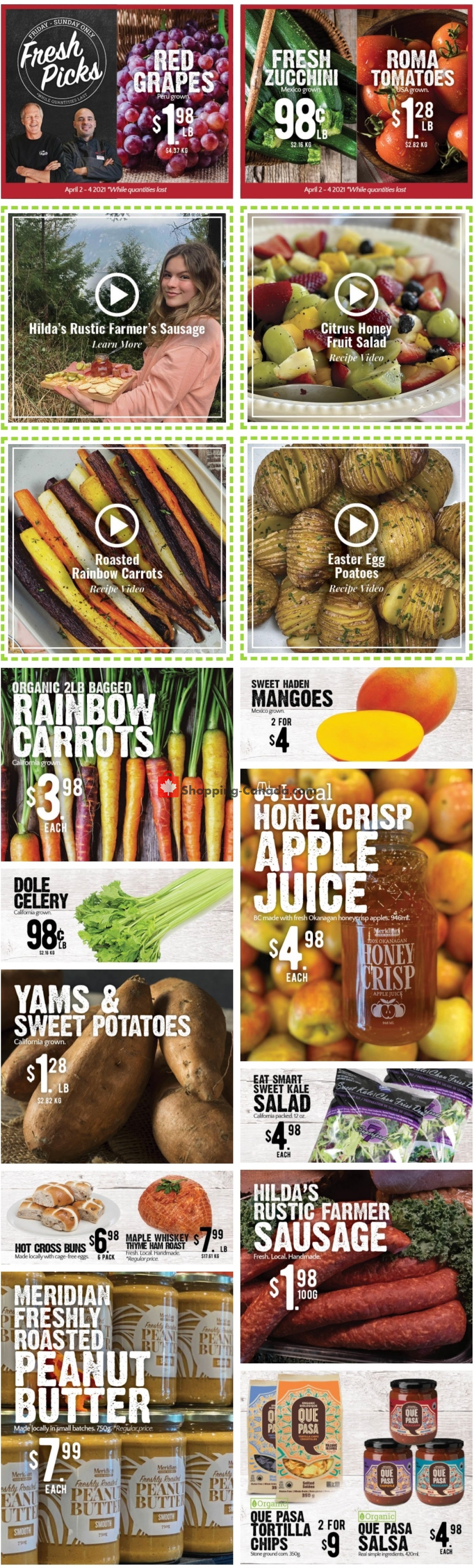 Meridian Meats & Meridian Farm Market flyer from Thursday April 1, 2021 to Wednesday April 7, 2021 - page 2