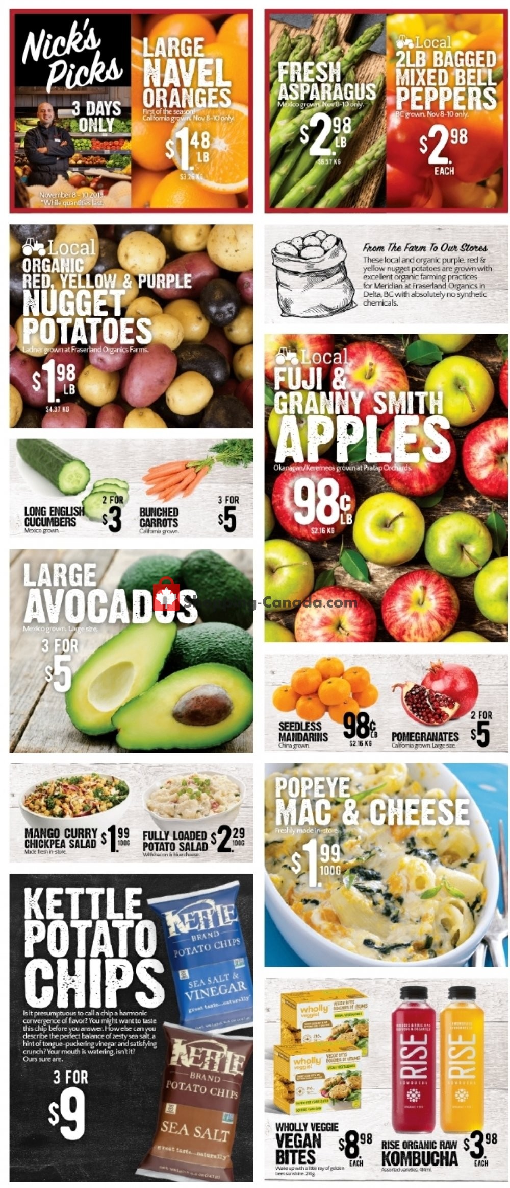 Meridian Meats & Meridian Farm Market flyer from Thursday November 7, 2019 to Wednesday November 13, 2019 - page 2