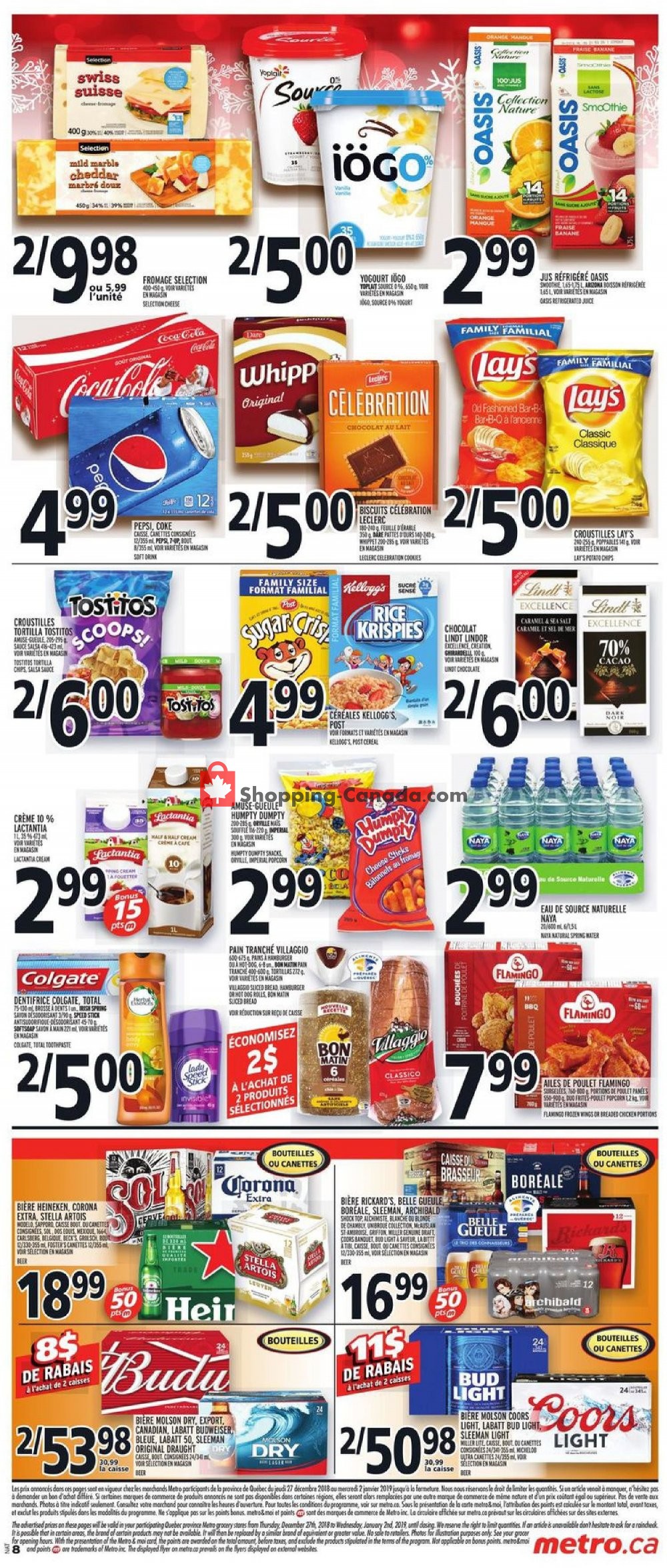 Metro flyer from Thursday December 27, 2018 to Wednesday January 2, 2019 - page 3