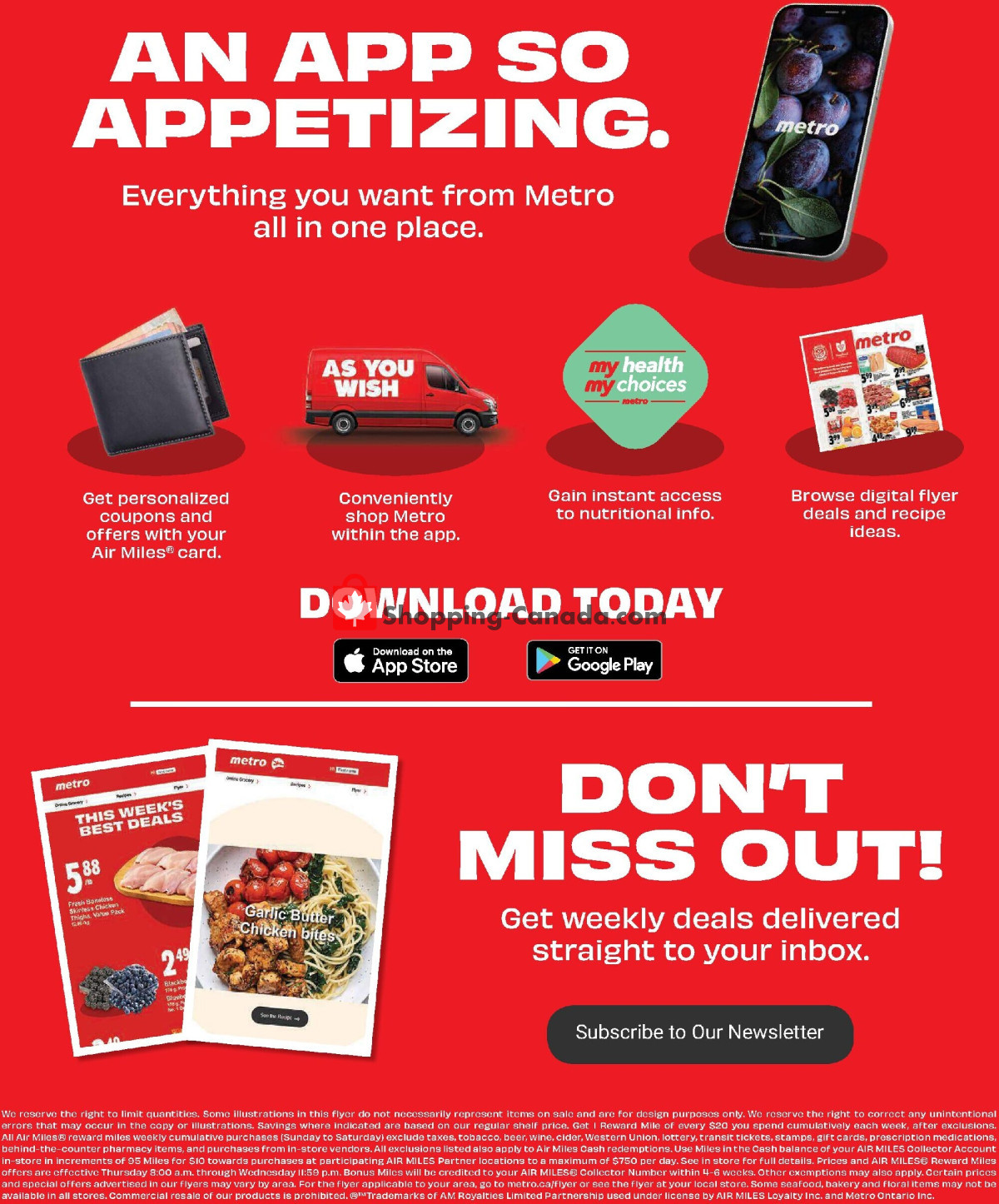 Metro flyer from Thursday March 28, 2024 to Wednesday April 3, 2024 - page 8