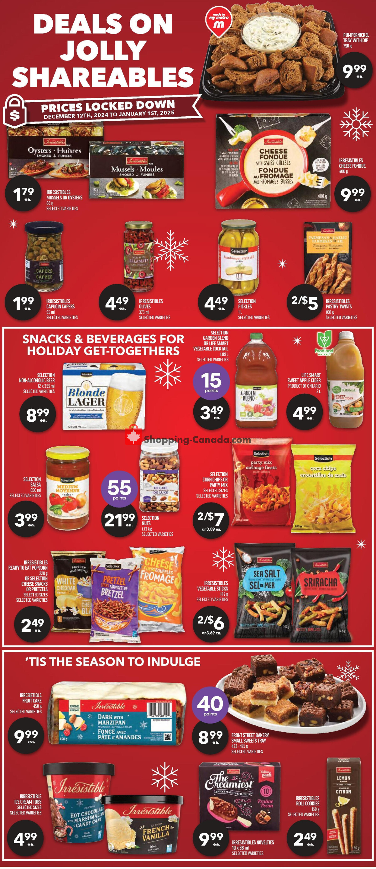 Metro flyer from Thursday December 12, 2024 to Wednesday December 18, 2024 - page 4