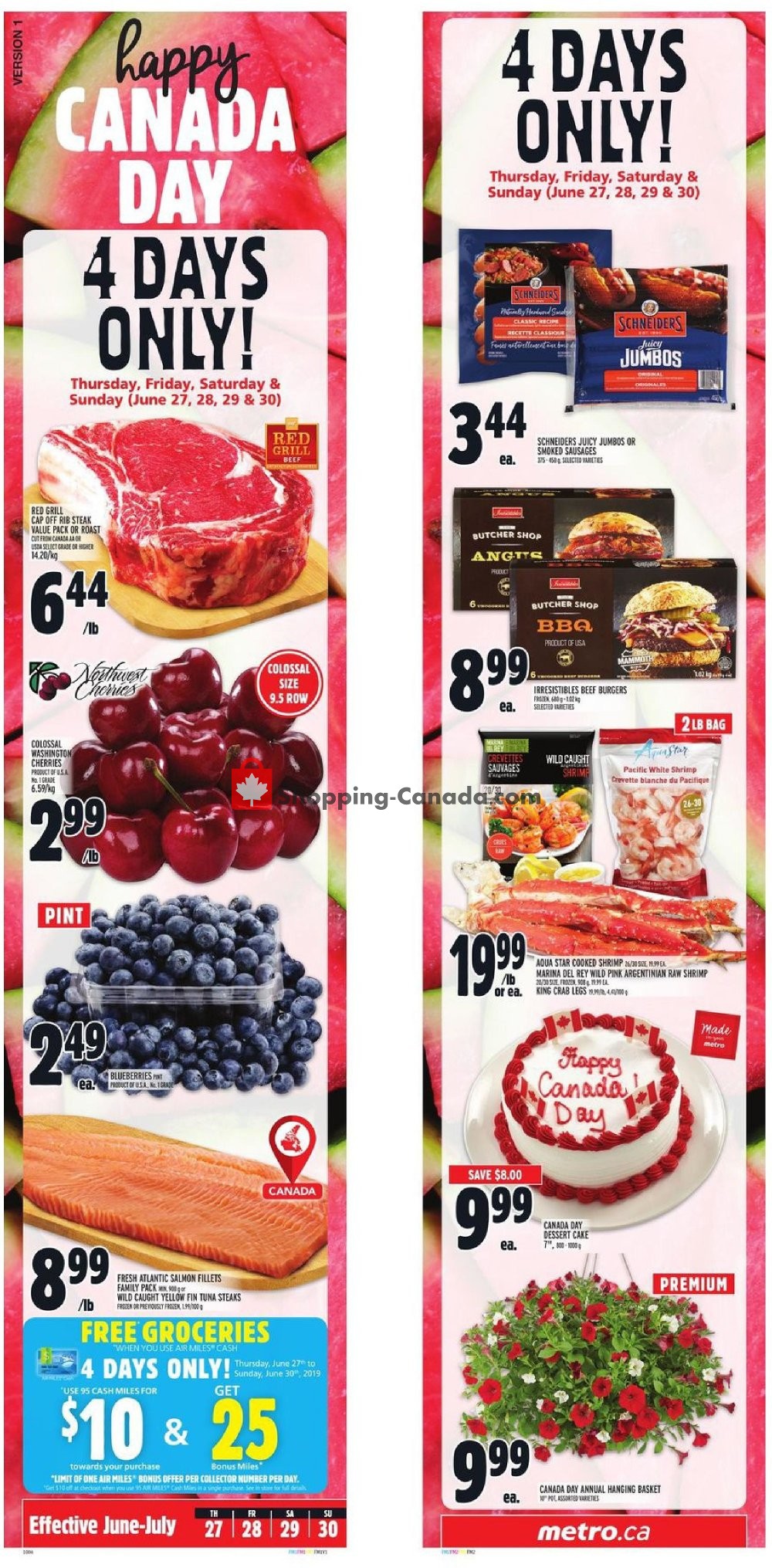 Metro flyer from Thursday June 27, 2019 to Wednesday July 3, 2019 - page 2