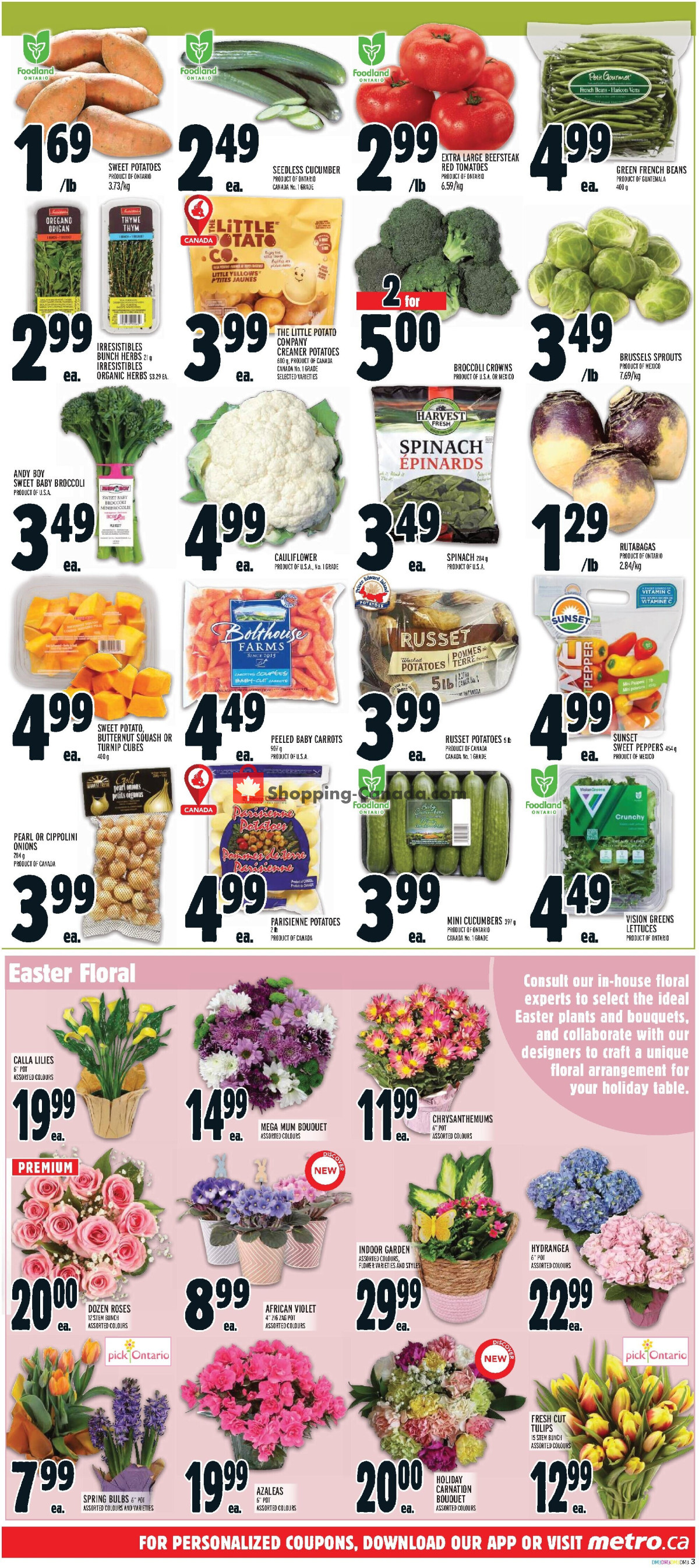 Metro flyer from Thursday March 28, 2024 to Wednesday April 3, 2024 - page 6