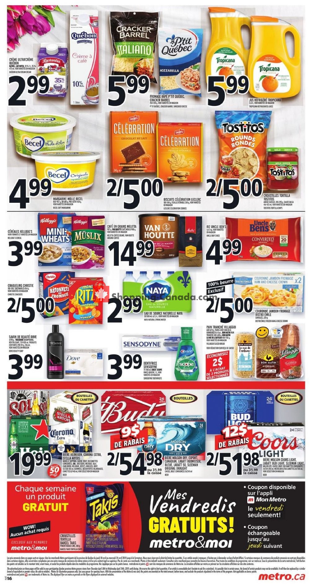Metro flyer from Thursday April 18, 2019 to Wednesday April 24, 2019 - page 3