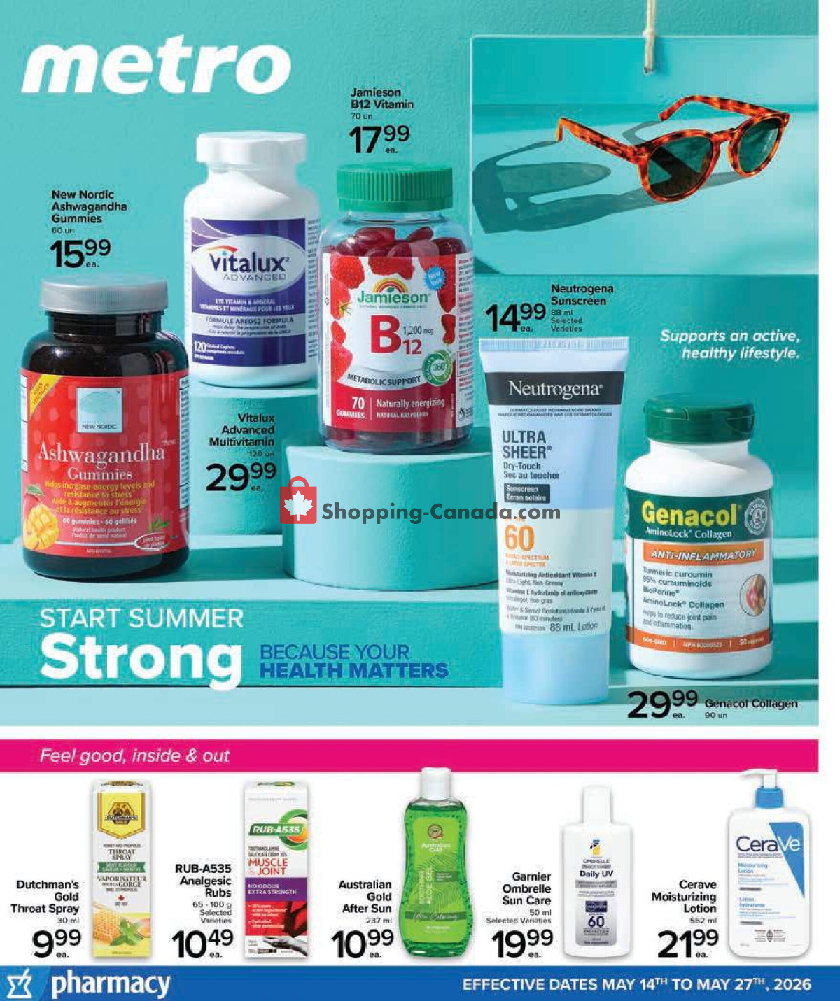 Metro flyer from Thursday May 21, 2026 to Wednesday May 27, 2026 - page 1