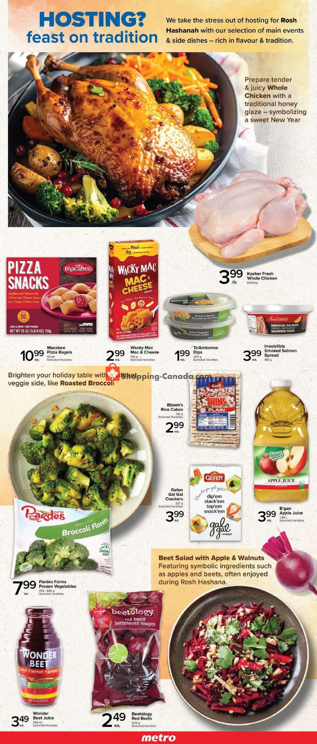 Metro flyer from Thursday September 3, 2026 to Wednesday September 9, 2026 - page 2