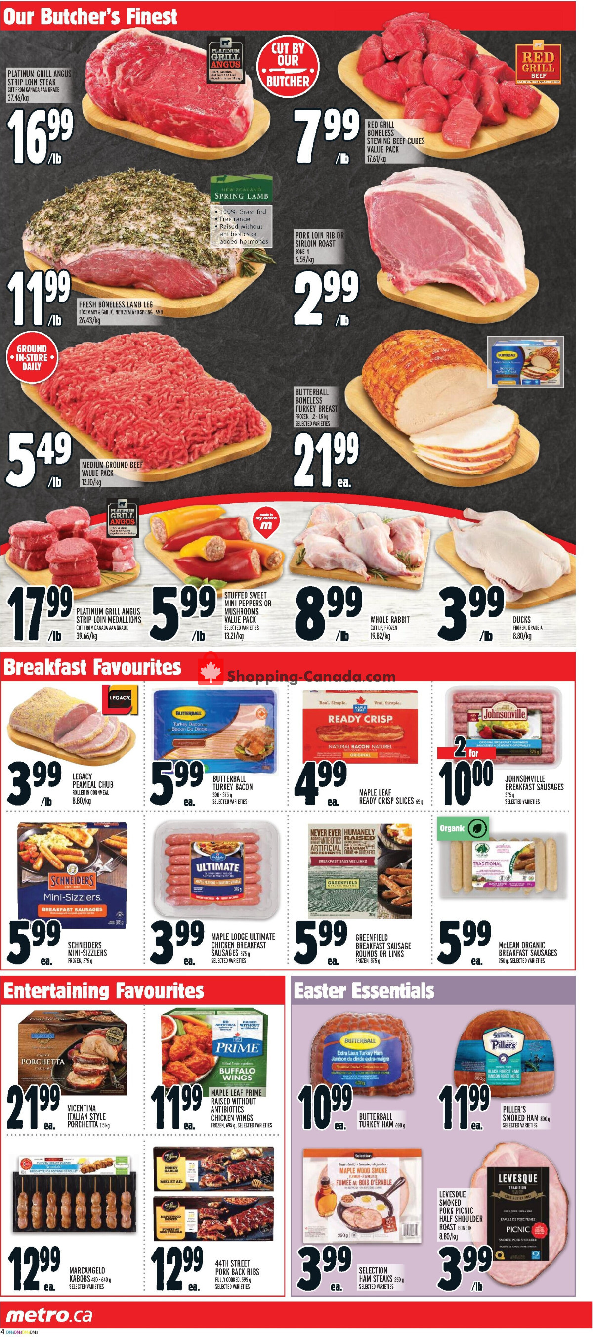 Metro flyer from Thursday March 28, 2024 to Wednesday April 3, 2024 - page 8