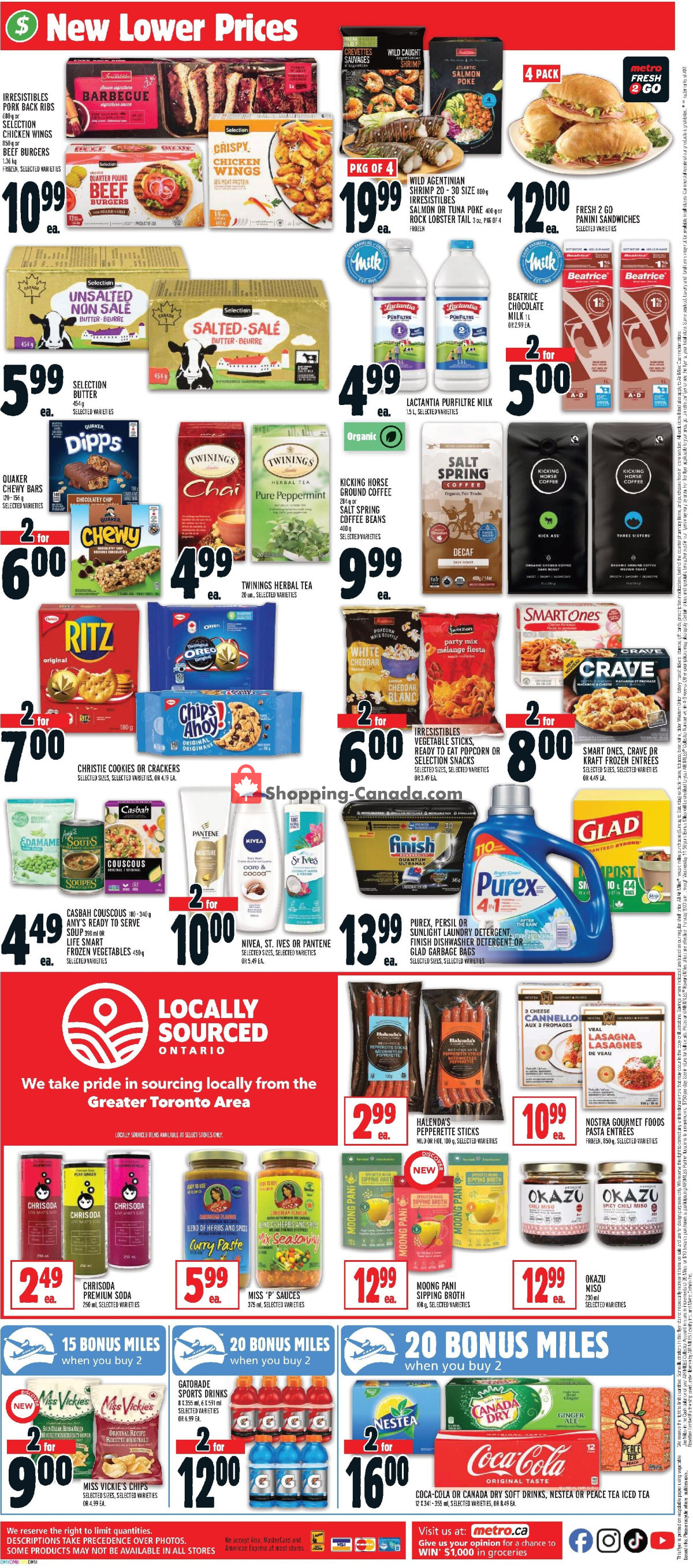 Metro flyer from Thursday April 25, 2024 to Wednesday May 1, 2024 - page 3