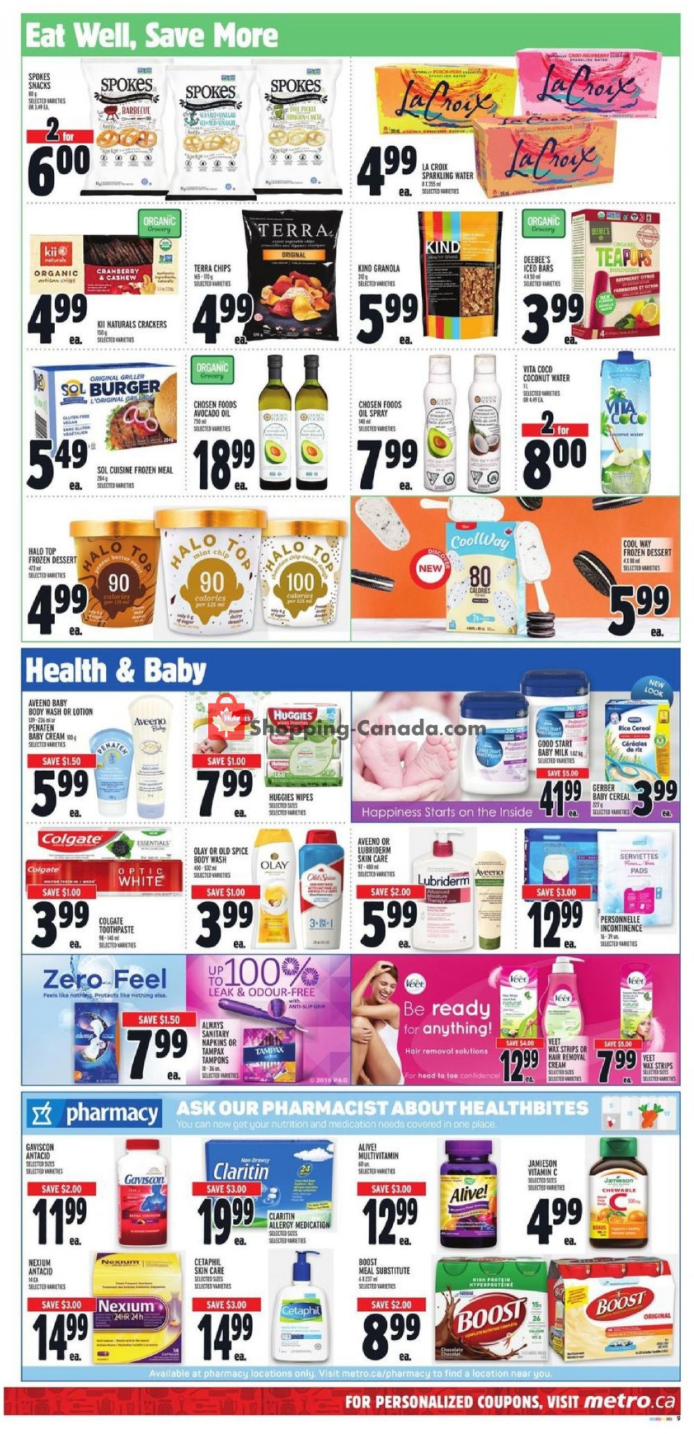Metro flyer from Thursday August 1, 2019 to Wednesday August 7, 2019 - page 12