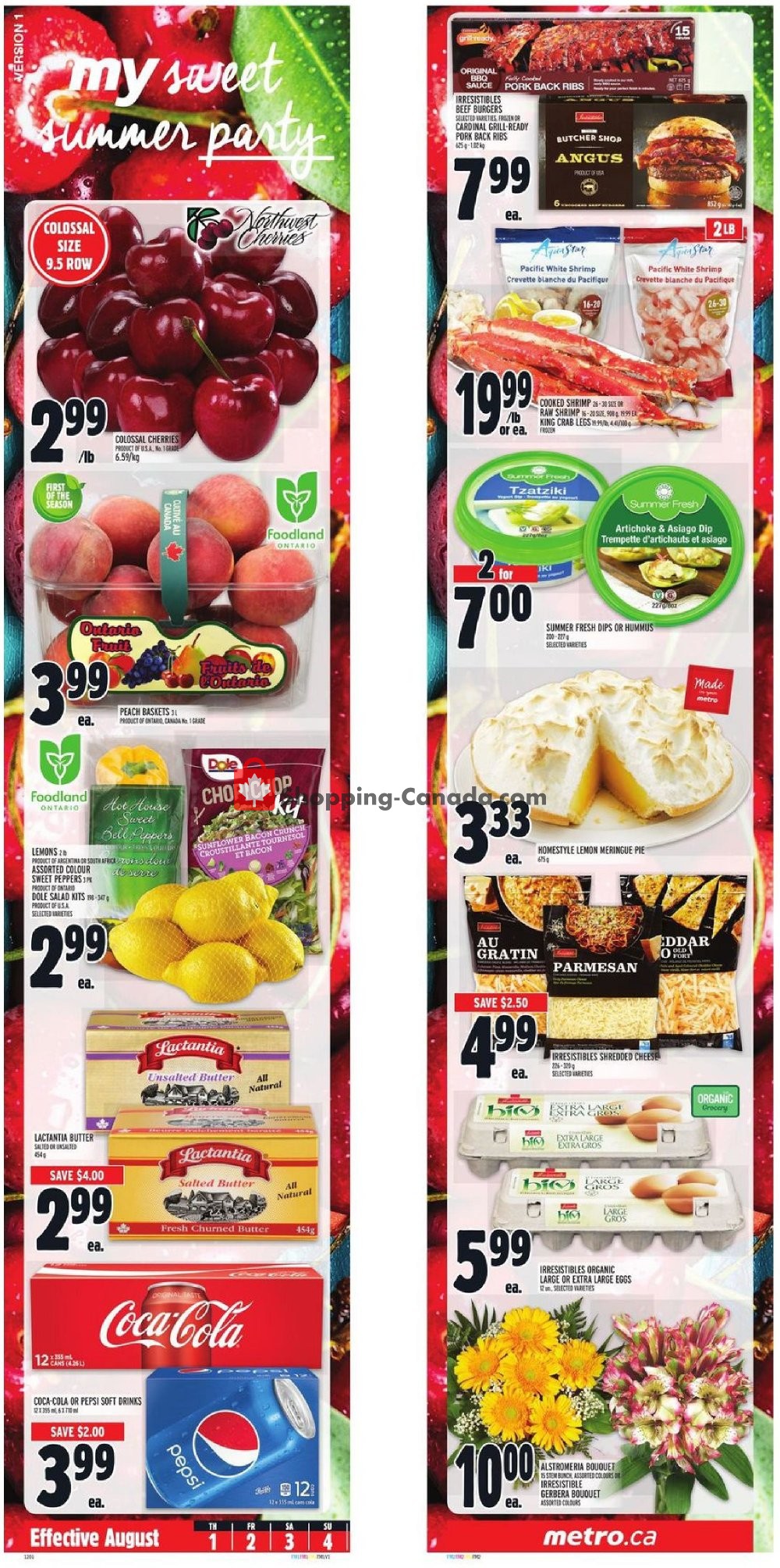 Metro flyer from Thursday August 1, 2019 to Wednesday August 7, 2019 - page 3