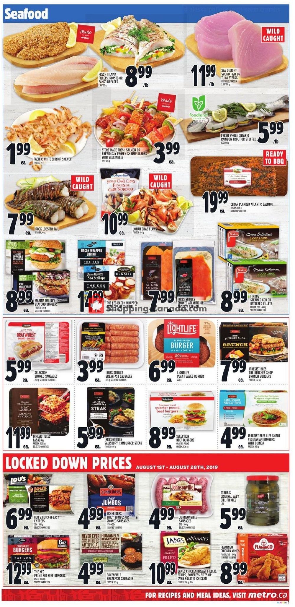 Metro flyer from Thursday August 1, 2019 to Wednesday August 7, 2019 - page 8
