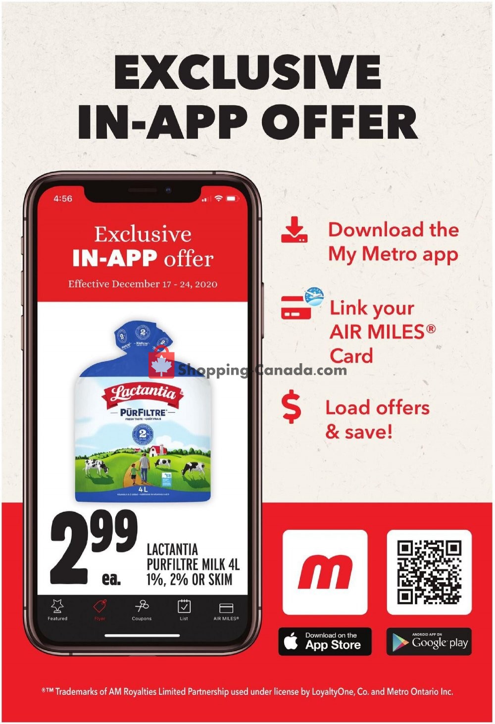 Metro flyer from Thursday December 17, 2020 to Thursday December 24, 2020 - page 2