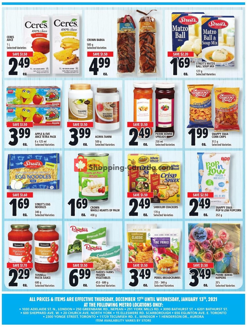 Metro flyer from Thursday December 17, 2020 to Thursday December 24, 2020 - page 25