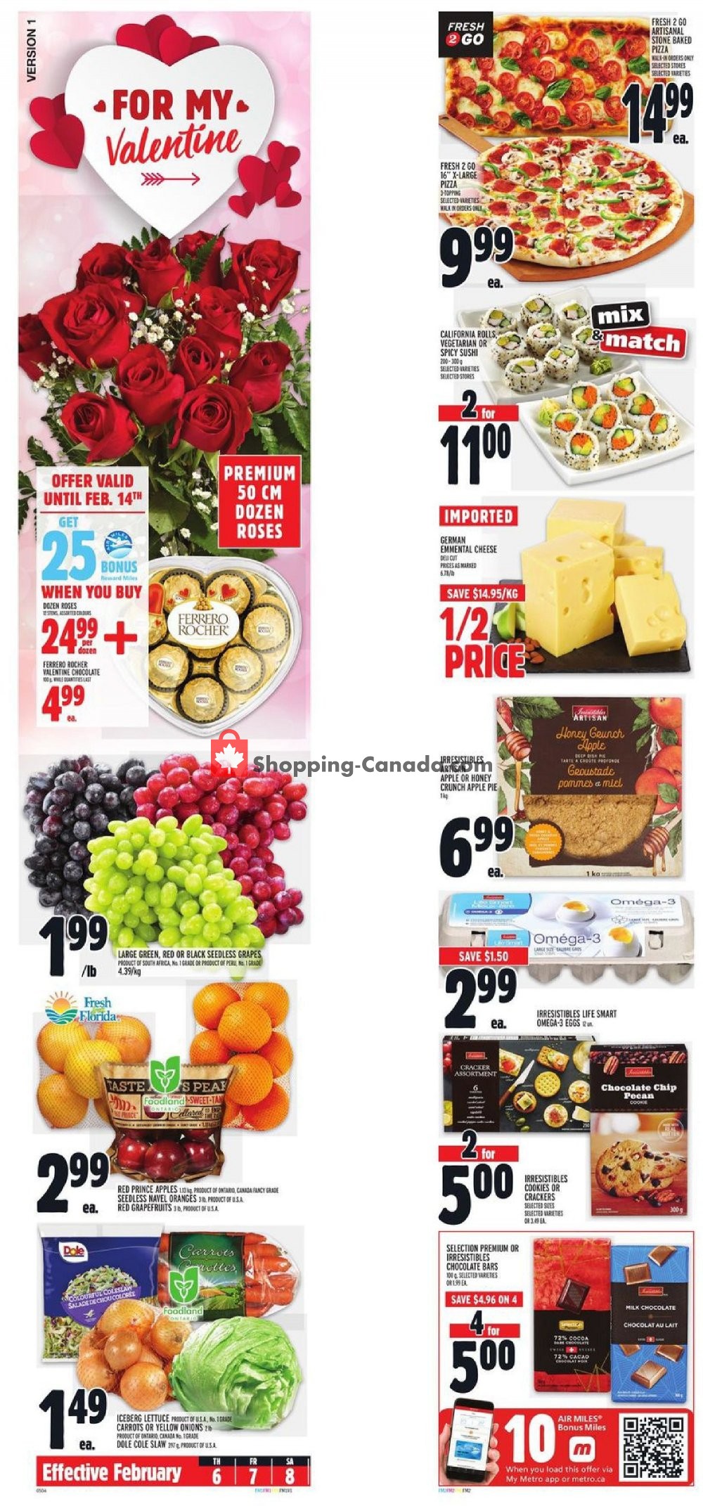 Metro flyer from Thursday February 6, 2020 to Wednesday February 12, 2020 - page 2