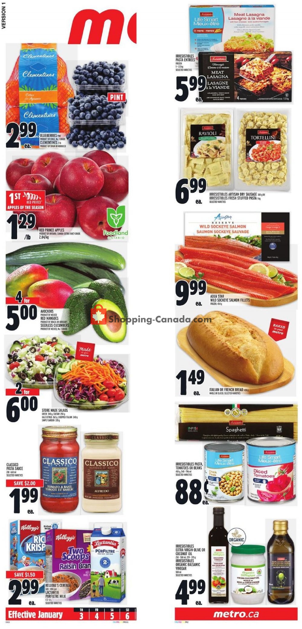 Metro flyer from Thursday January 3, 2019 to Wednesday January 9, 2019 - page 2