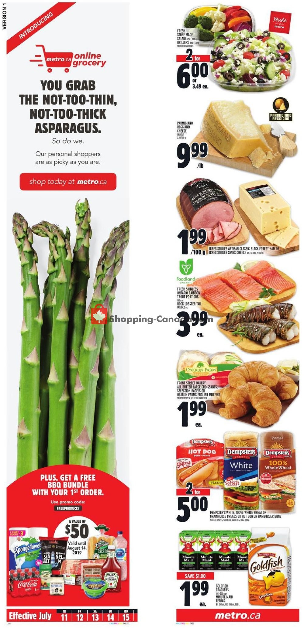 Metro flyer from Thursday July 11, 2019 to Wednesday July 17, 2019 - page 2