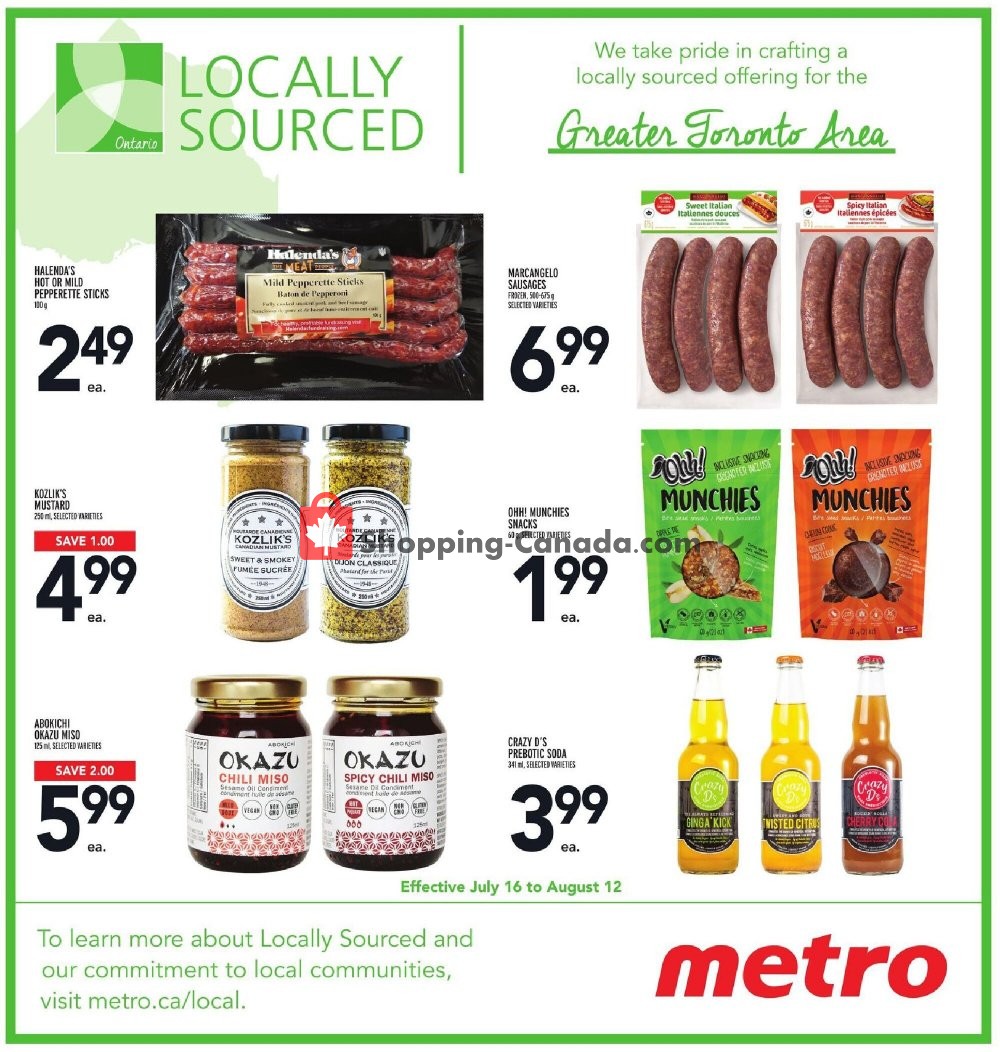 Metro flyer from Thursday July 16, 2020 to Wednesday July 22, 2020 - page 14