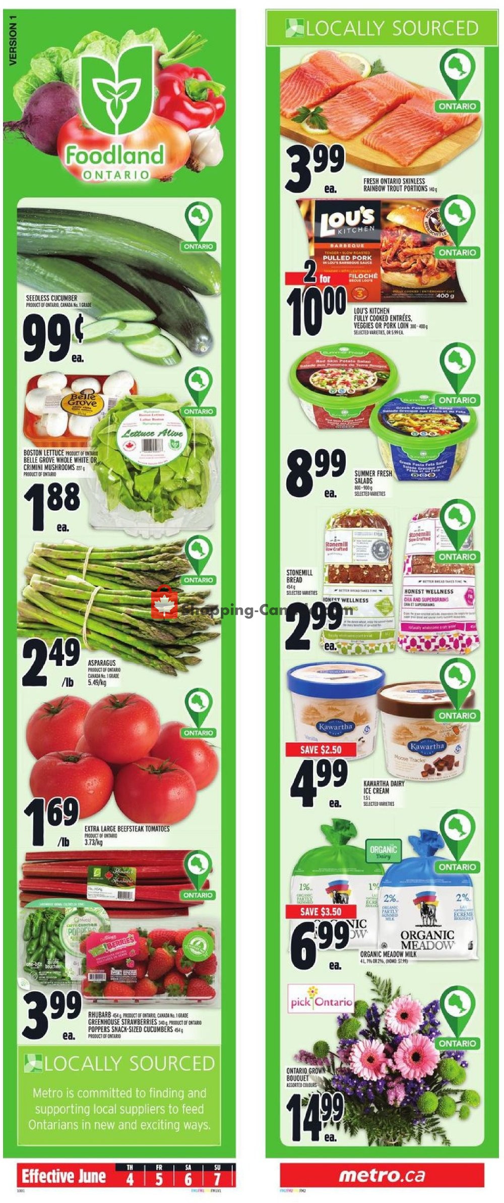 Metro flyer from Thursday June 4, 2020 to Wednesday June 10, 2020 - page 2