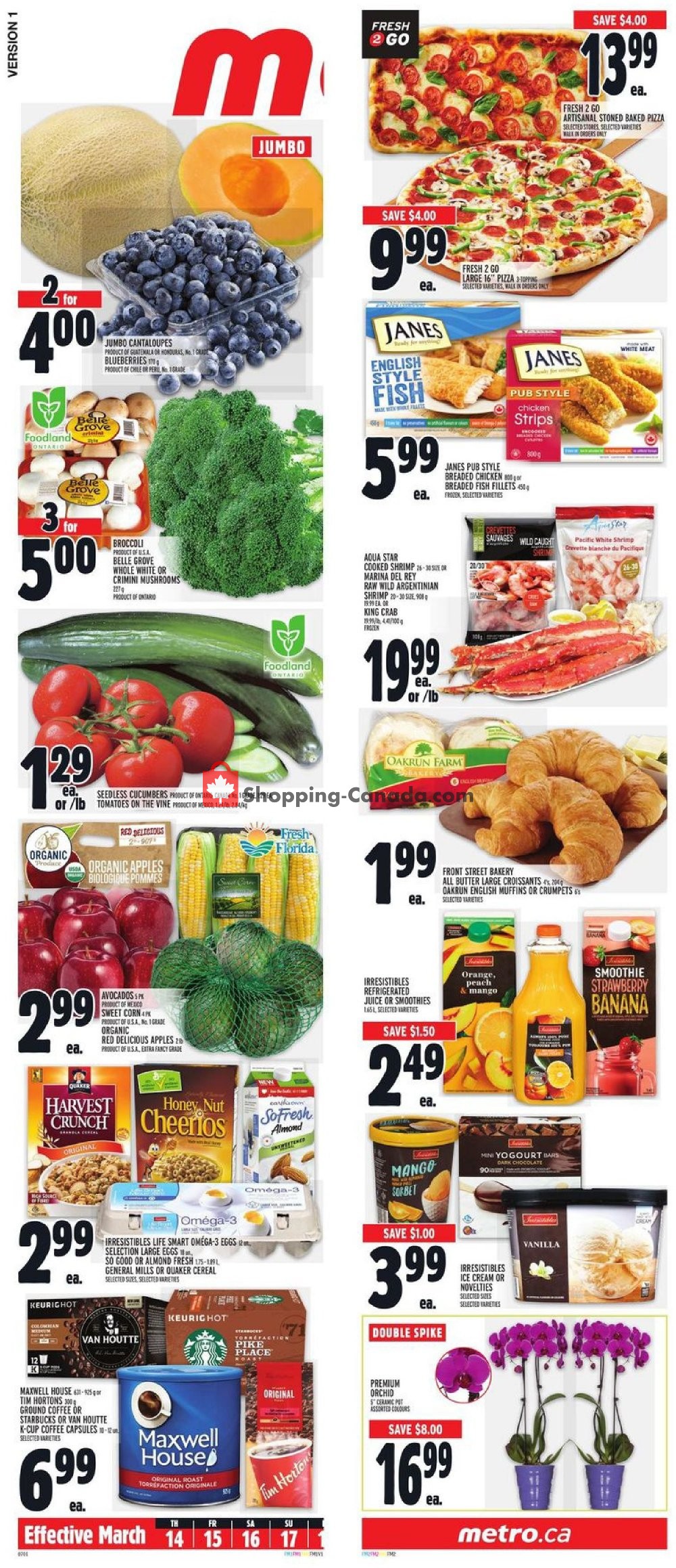 Metro flyer from Thursday March 14, 2019 to Wednesday March 20, 2019 - page 2