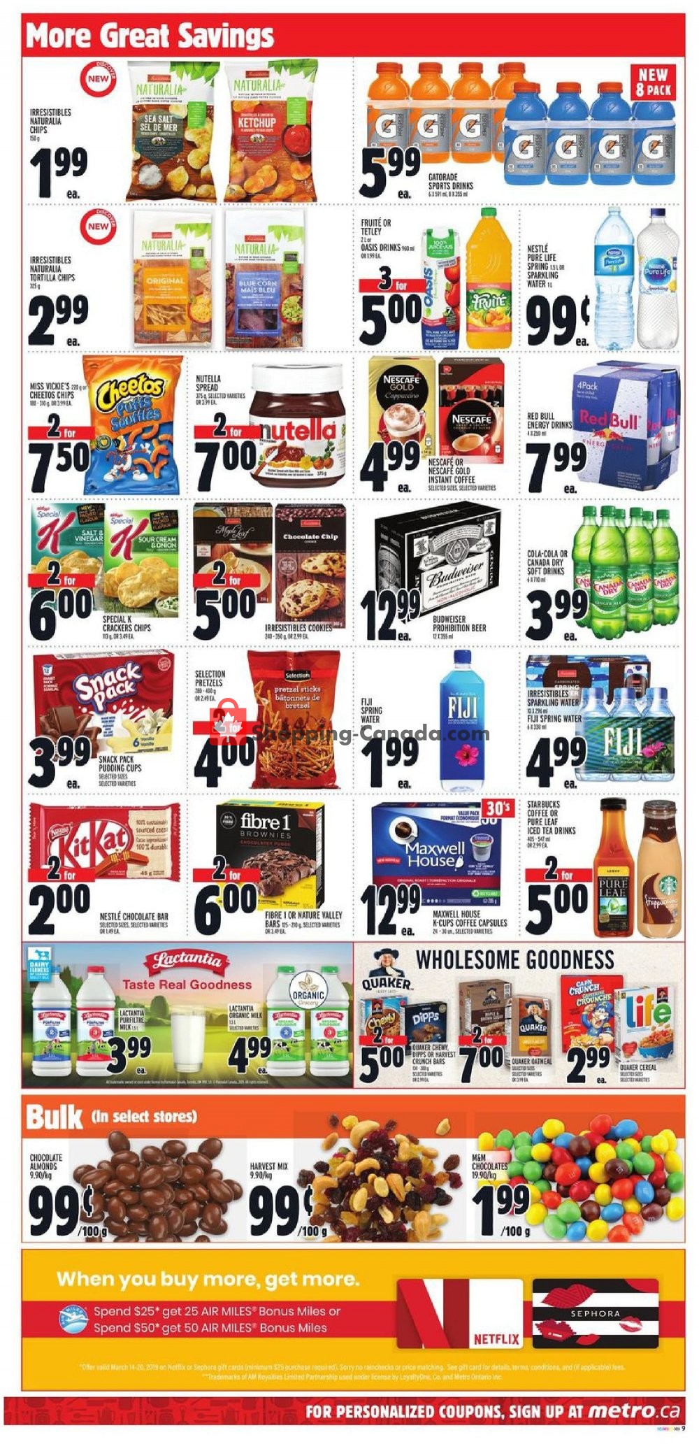 Metro flyer from Thursday March 14, 2019 to Wednesday March 20, 2019 - page 9