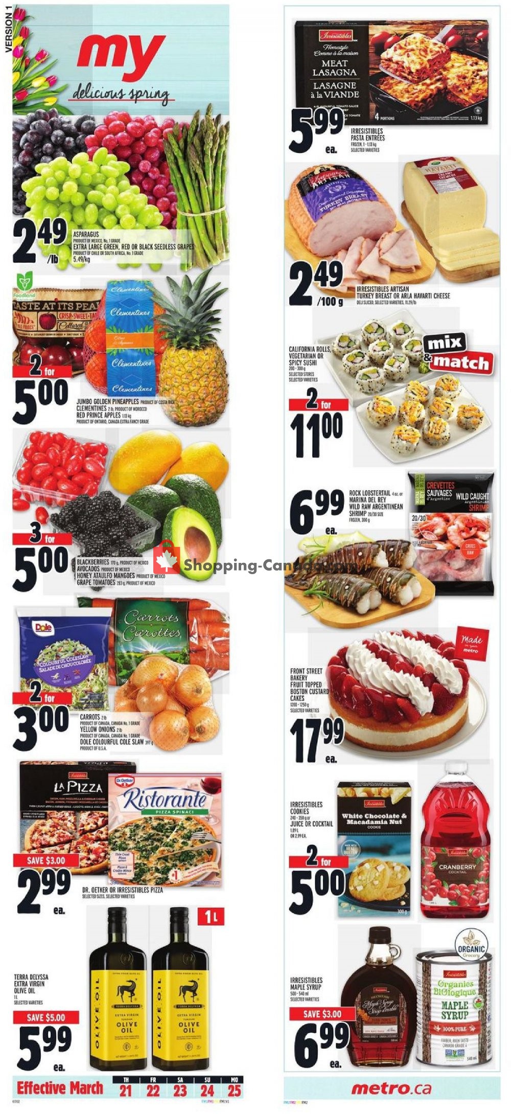 Metro flyer from Thursday March 21, 2019 to Wednesday March 27, 2019 - page 2