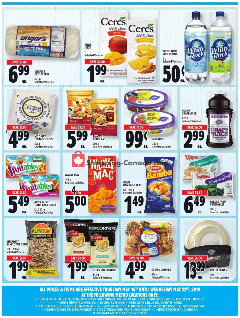 Metro flyer from Thursday May 16, 2019 to Wednesday May 22, 2019 - page 16