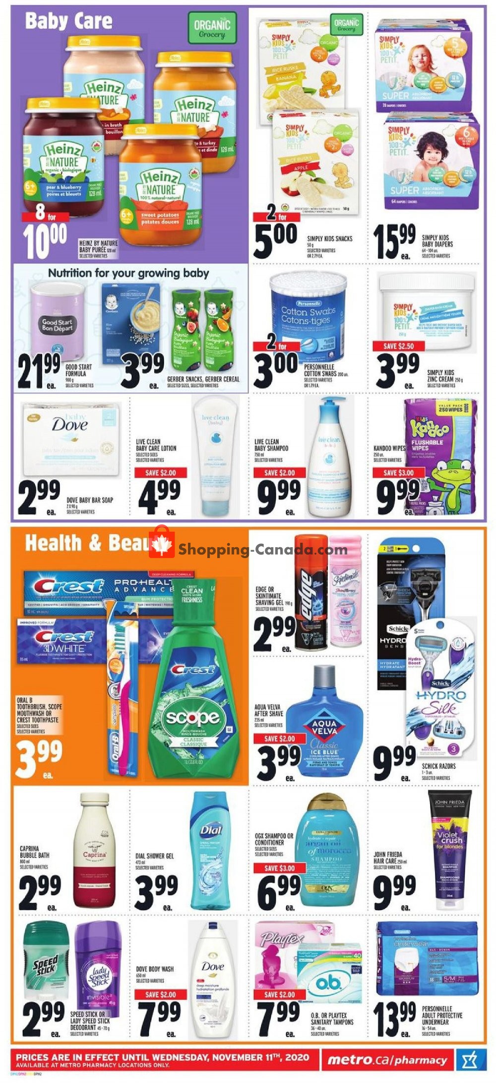 Metro flyer from Thursday October 15, 2020 to Wednesday October 21, 2020 - page 10
