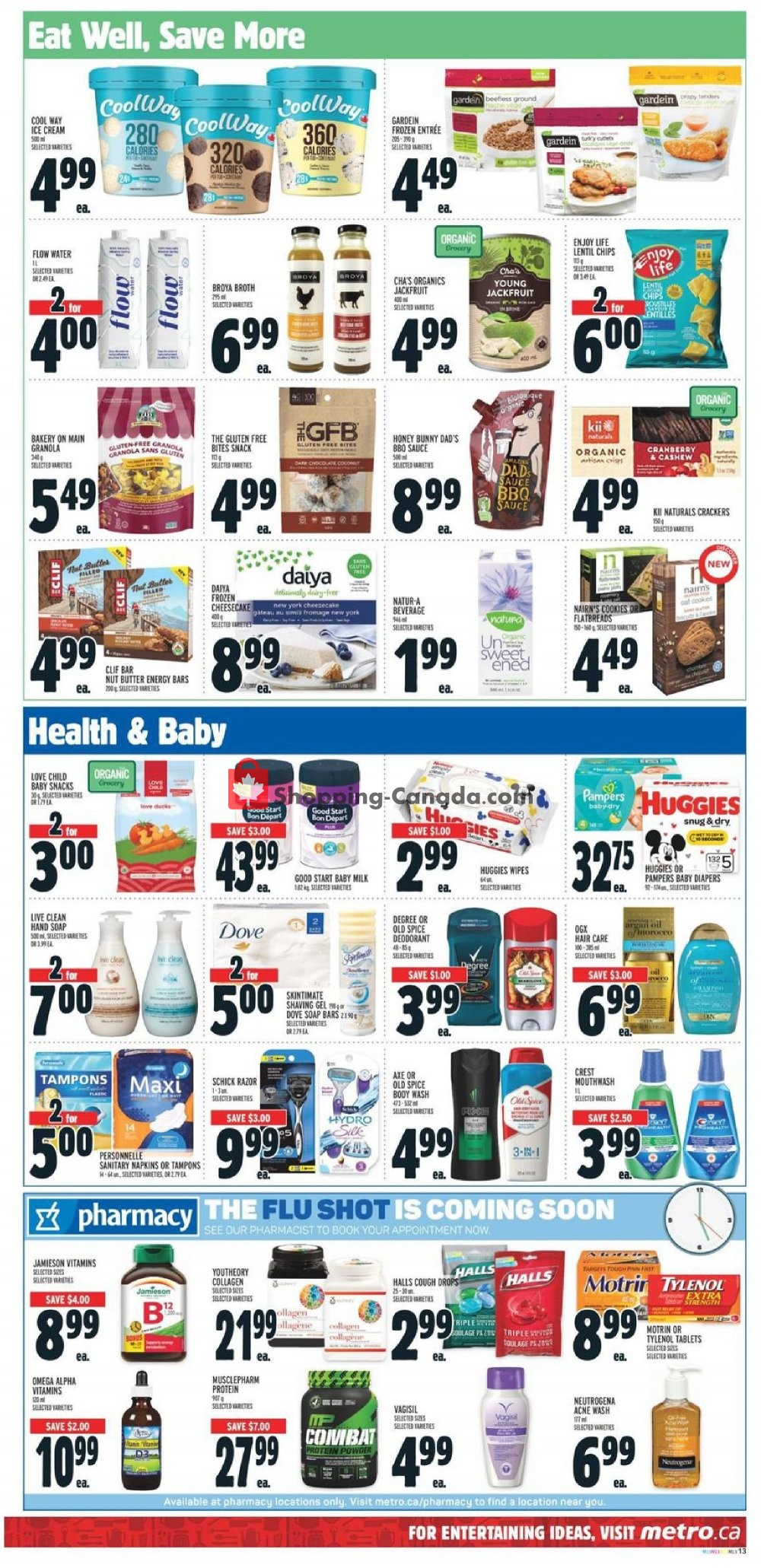 Metro flyer from Thursday October 3, 2019 to Wednesday October 9, 2019 - page 13