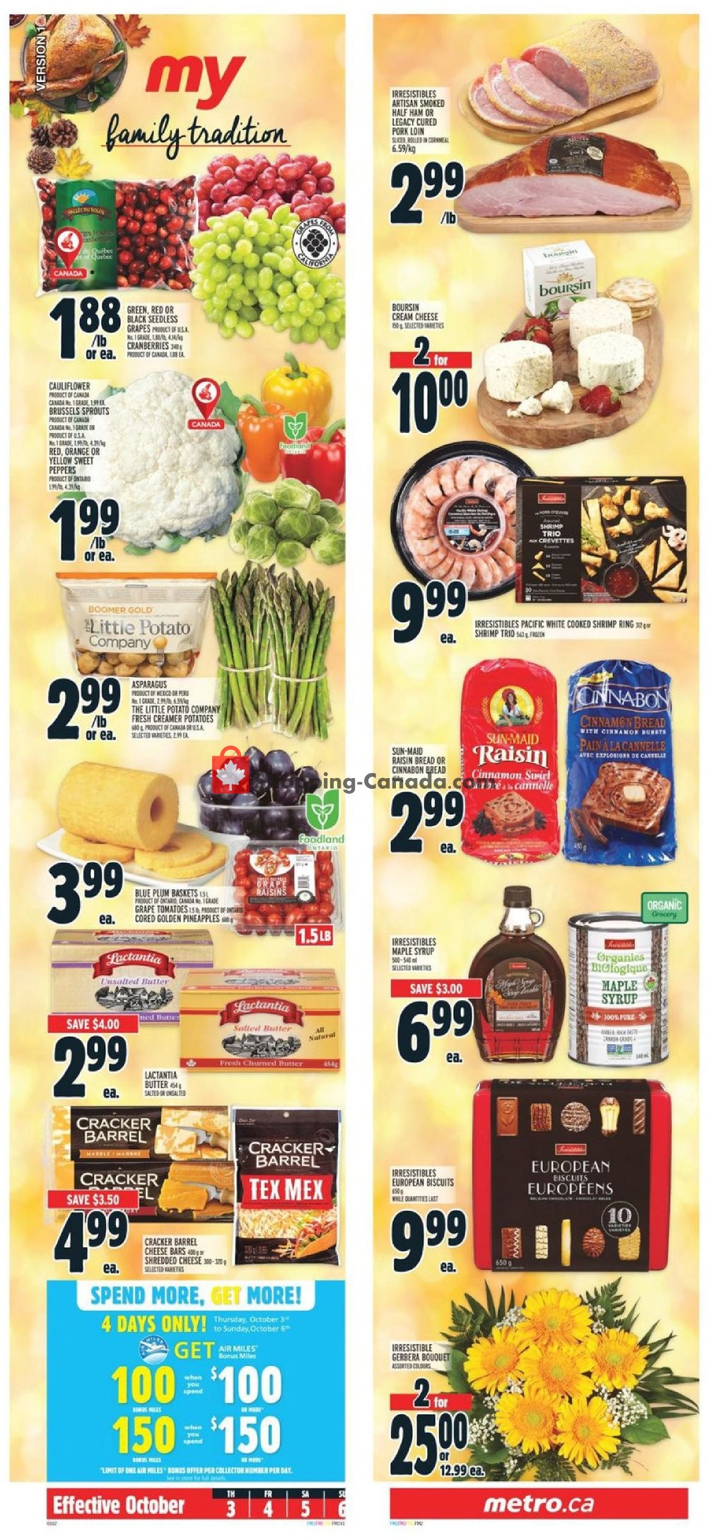 Metro flyer from Thursday October 3, 2019 to Wednesday October 9, 2019 - page 2