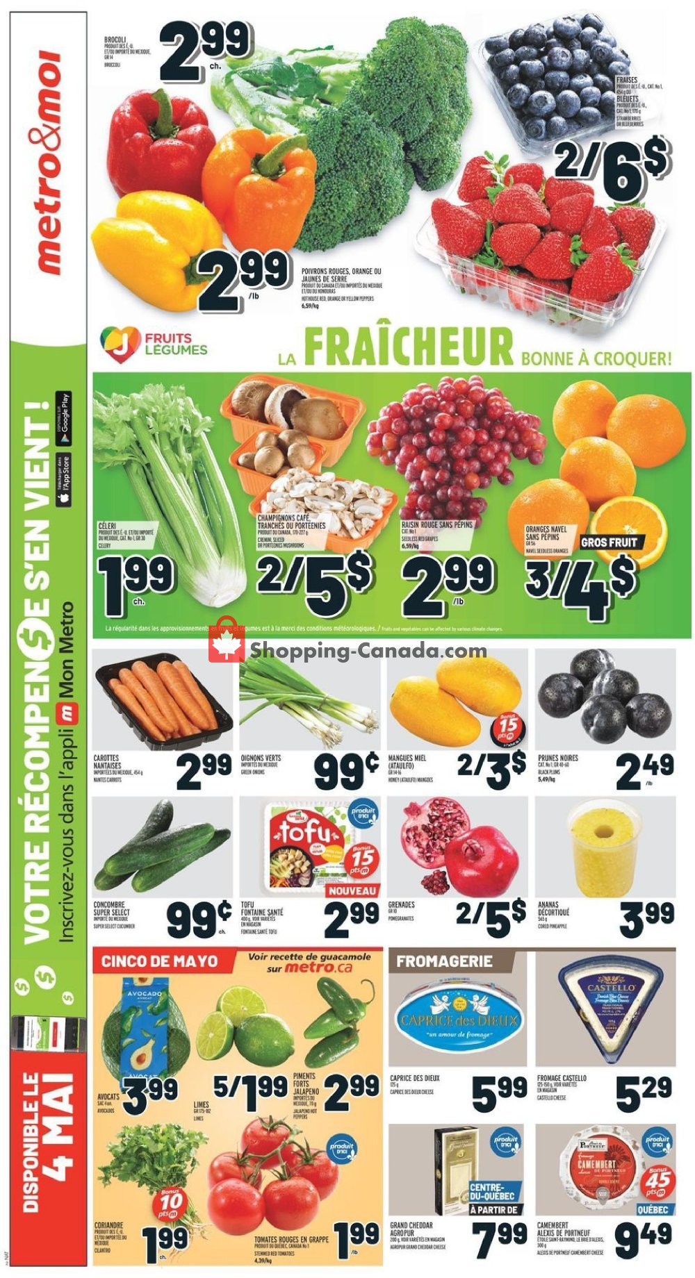 Metro flyer from Thursday April 30, 2020 to Wednesday May 6, 2020 - page 4