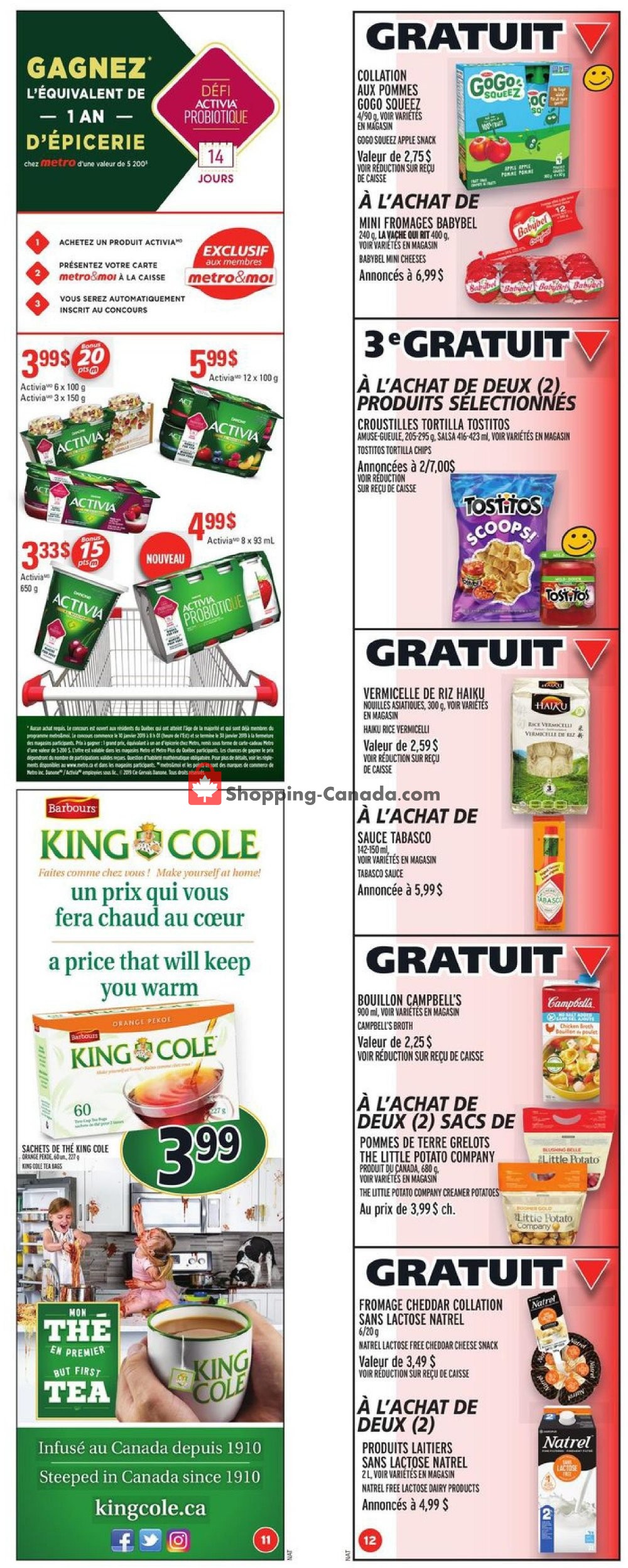 Metro flyer from Thursday January 10, 2019 to Wednesday January 16, 2019 - page 10