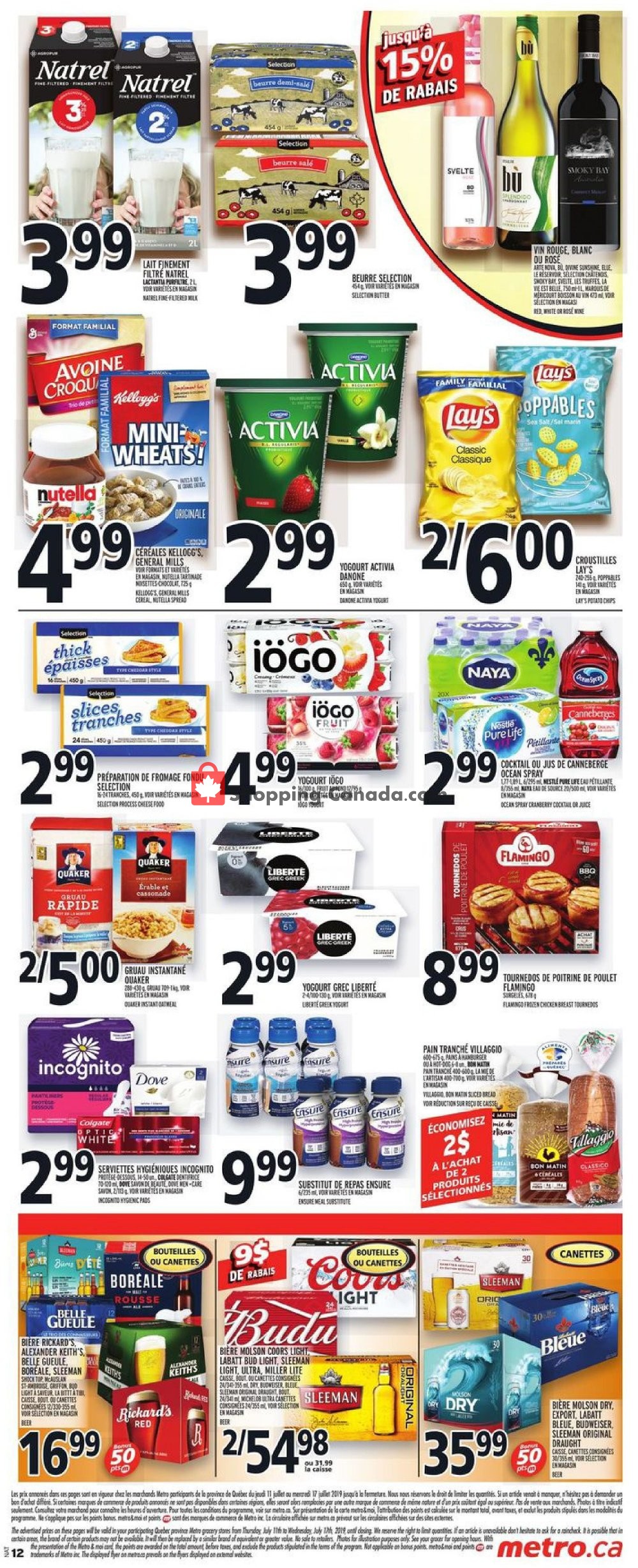 Metro flyer from Thursday July 11, 2019 to Wednesday July 17, 2019 - page 2