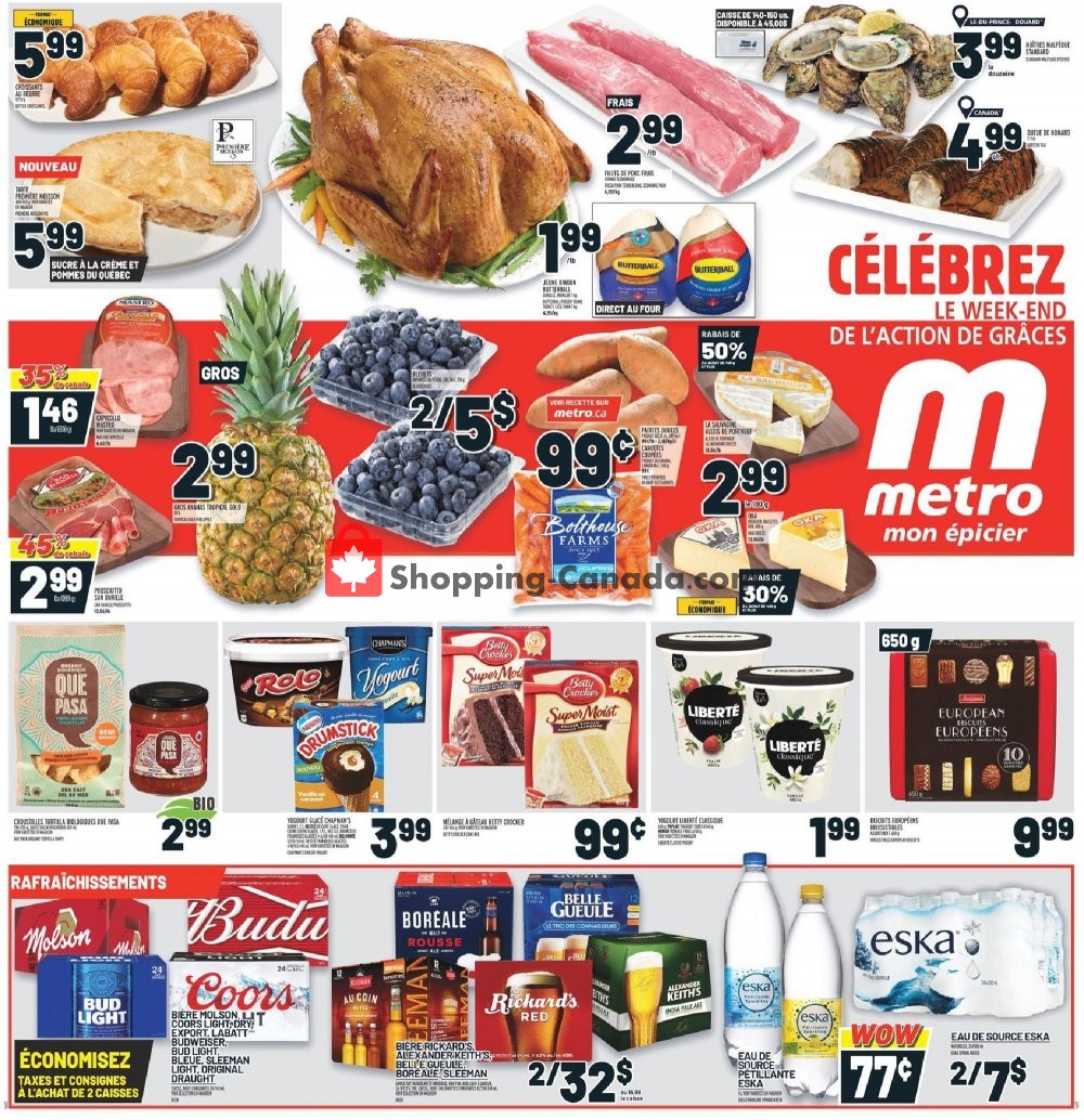 Metro flyer from Thursday October 10, 2019 to Wednesday October 16, 2019 - page 2