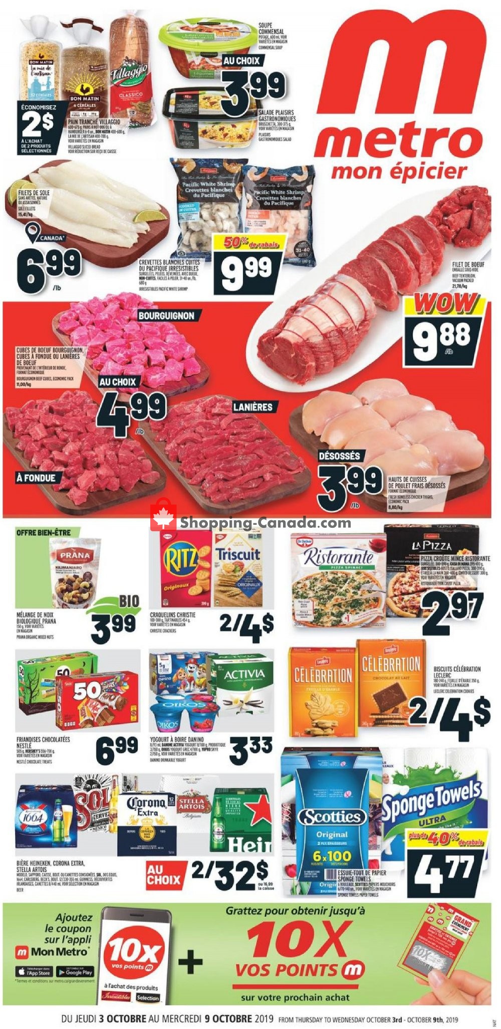 Metro flyer from Thursday October 3, 2019 to Wednesday October 9, 2019 - page 2