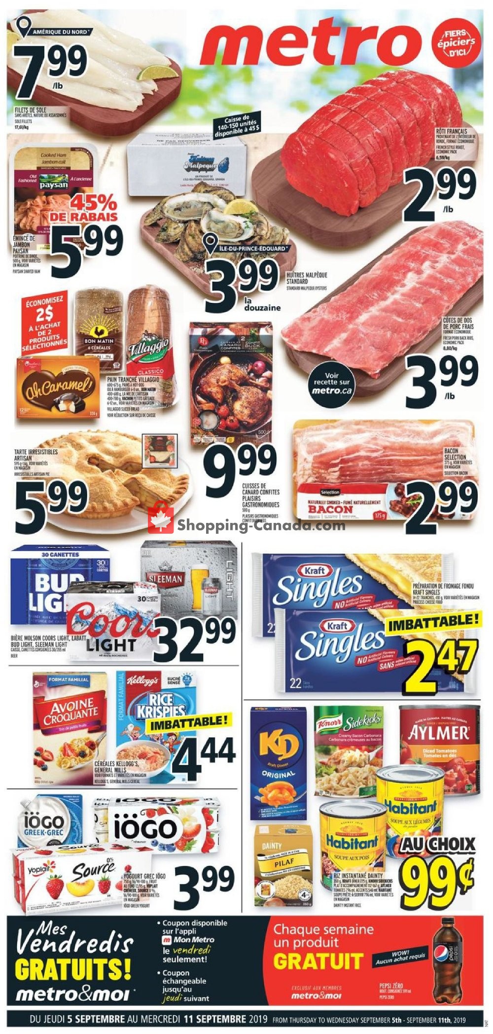 Metro flyer from Thursday September 5, 2019 to Wednesday September 11, 2019 - page 2