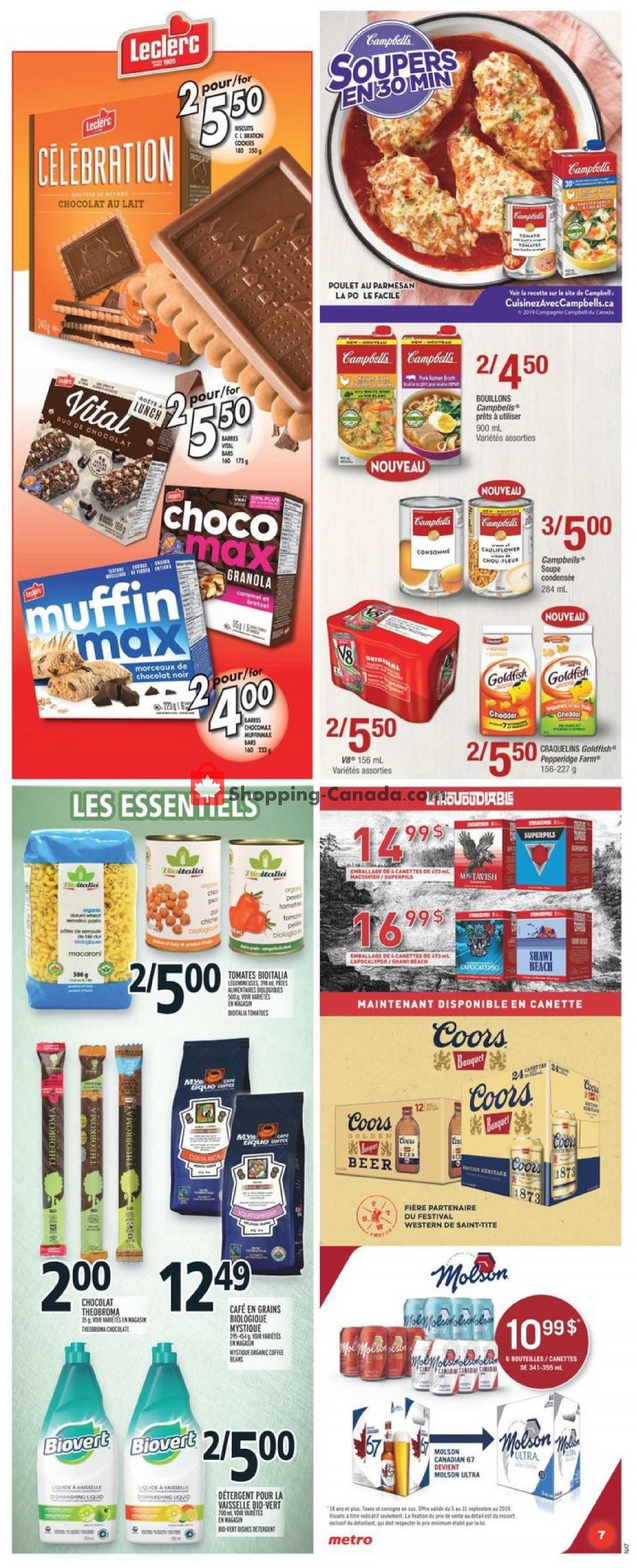 Metro flyer from Thursday September 5, 2019 to Wednesday September 11, 2019 - page 9