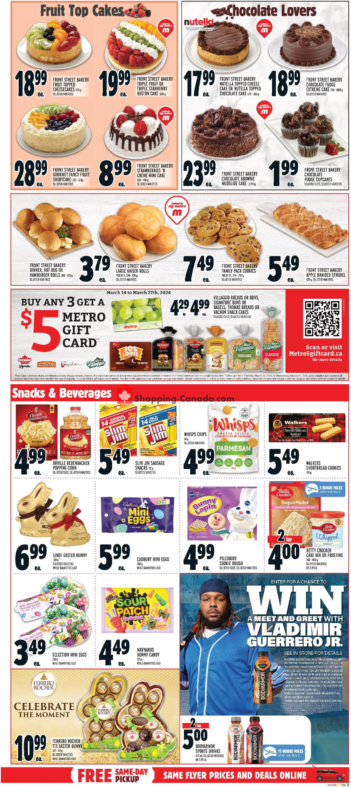 Metro flyer from Thursday March 14, 2024 to Wednesday March 20, 2024 - page 11