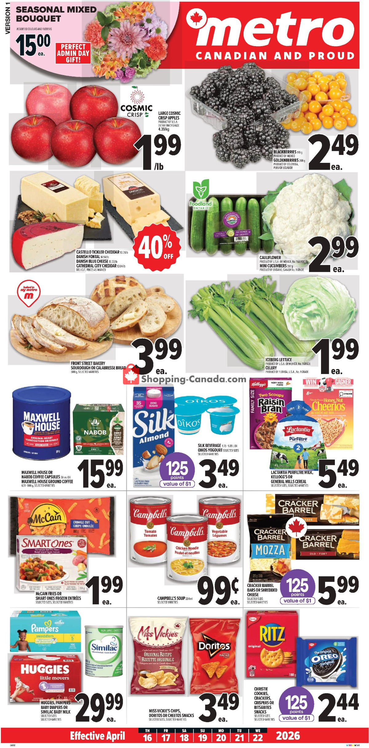 Metro flyer from Thursday April 16, 2026 to Wednesday April 22, 2026 - page 2