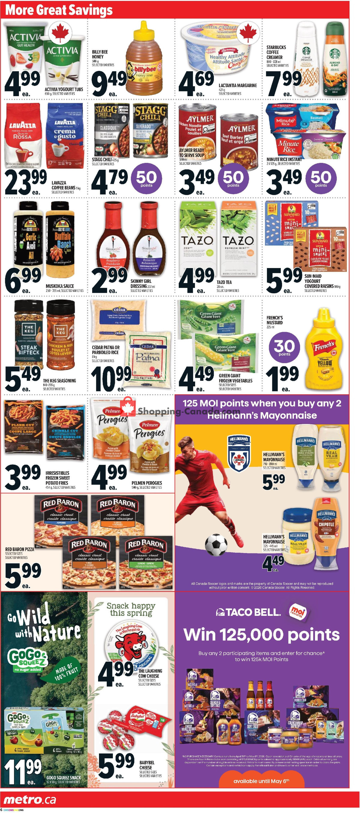 Metro flyer from Thursday April 30, 2026 to Wednesday May 6, 2026 - page 12